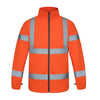 Future Garments FJ077 - Hi-Vis Fleece Jacket — Orange