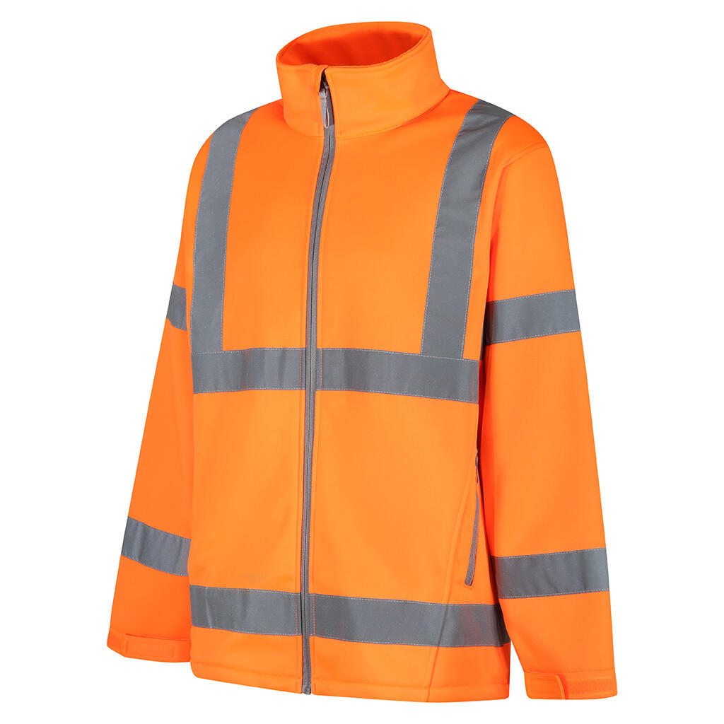 Future Garments FJ956 - Hi Vis Softshell Jacket — Orange