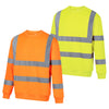 Future Garments SS083 - Hi-Vis Sweatshirt — Yellow