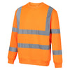 Future Garments SS083 - Hi-Vis Sweatshirt — Orange
