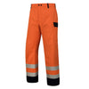 Future Garments TR235 - Hi-Vis Phoenix-FR Waterproof Trousers — Orange / Navy