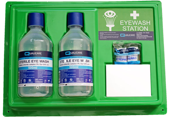 Eye Wash Station — Bottle Equipped
