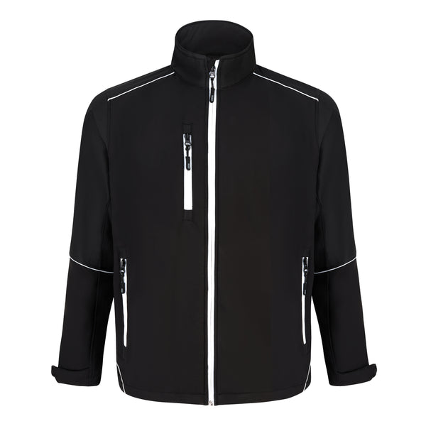 ORN 4283 Fireback Softshell – Black - Black