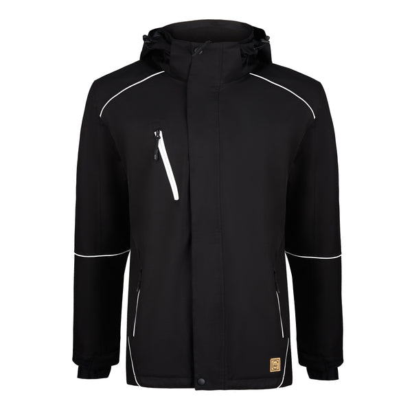 ORN 4683R Fireback EarthPro® GRS Jacket – Black - Black