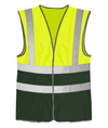 Orbit HVW03TT - Hi-Vis Two Tone Waistcoat — Yellow/Green