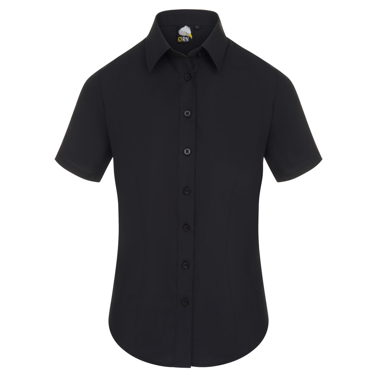 ORN 5450 The Essential S/S Blouse – Black