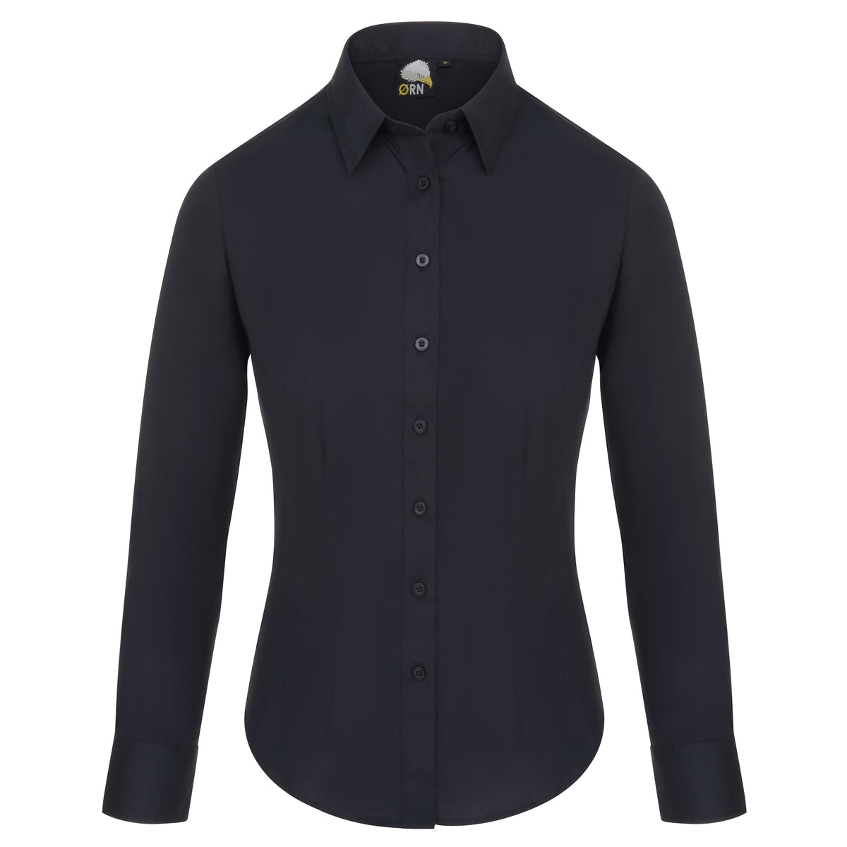 ORN 5460 The Essential L/S Blouse – Black