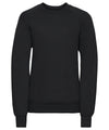 Russell 7620B Kids raglan sleeve sweatshirt — Black