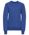 Russell 7620B Kids raglan sleeve sweatshirt — Bright Royal