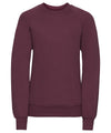 Russell 7620B Kids raglan sleeve sweatshirt — Burgundy