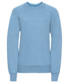 Russell 7620B Kids raglan sleeve sweatshirt — Sky