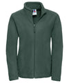 Russell 8700F Women's full-zip outdoor fleece — Bottle Green