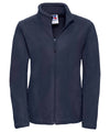 Russell 8700F Women's full-zip outdoor fleece — French Navy