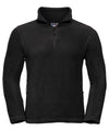 Russell 8740M ¼-zip outdoor fleece — Black