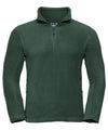 Russell 8740M ¼-zip outdoor fleece — Bottle Green