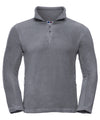 Russell 8740M ¼-zip outdoor fleece — Convoy Grey