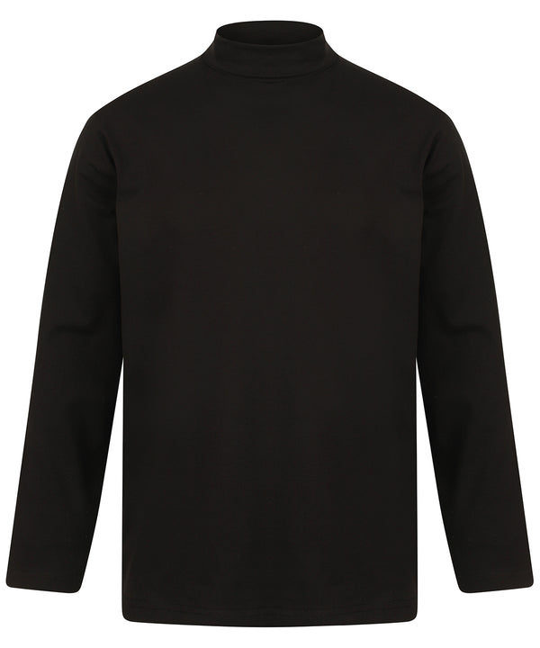 Henbury HB020 Long sleeve roll neck top