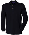 Henbury HB105 Long sleeve cotton polo shirt
