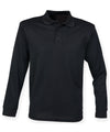 Henbury HB478 Long sleeve Coolplus® polo shirt