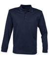 Henbury HB478 Long sleeve Coolplus® polo shirt