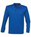Henbury HB478 Long sleeve Coolplus® polo shirt