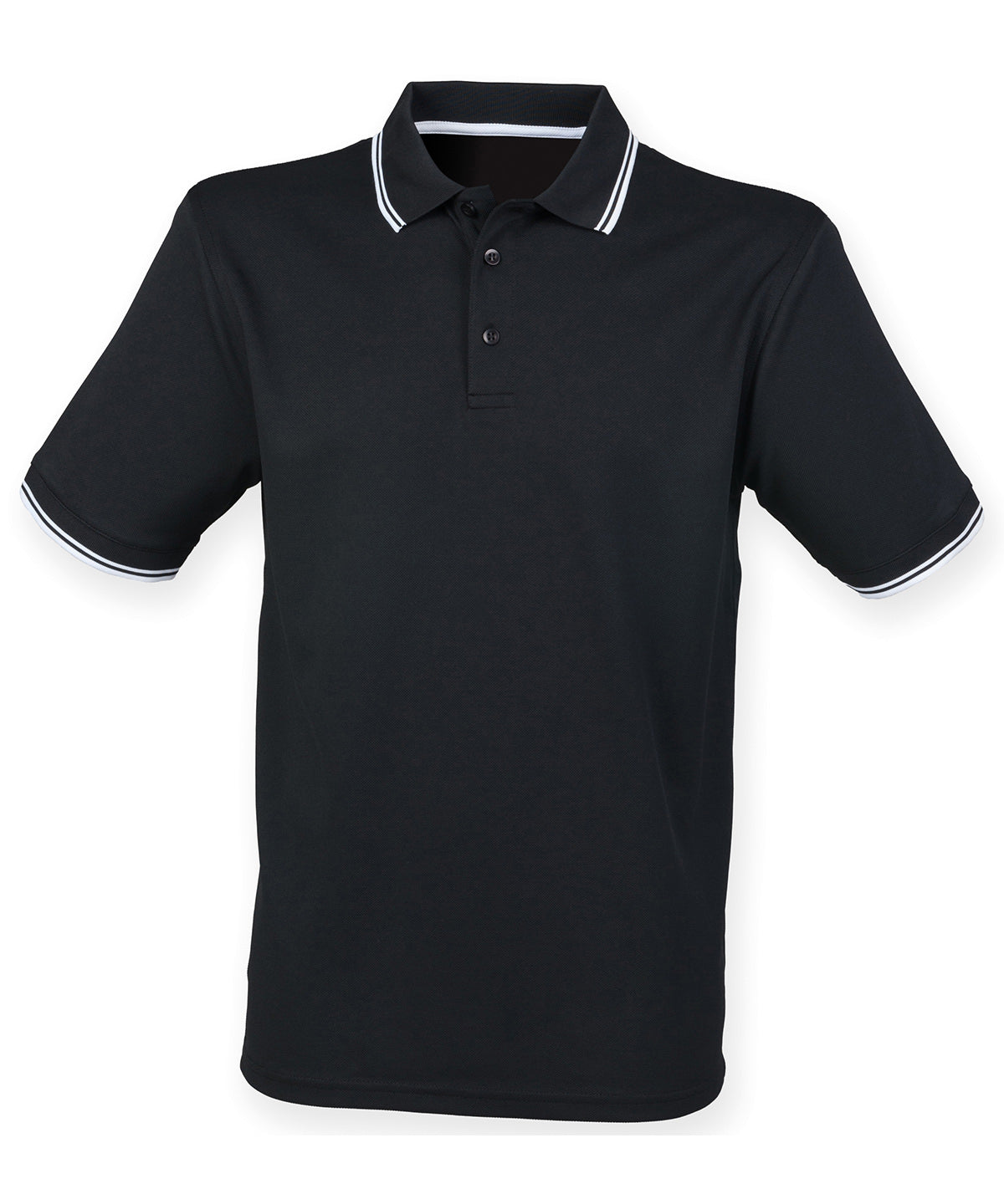 Henbury HB482 Double tipped Coolplus® polo shirt