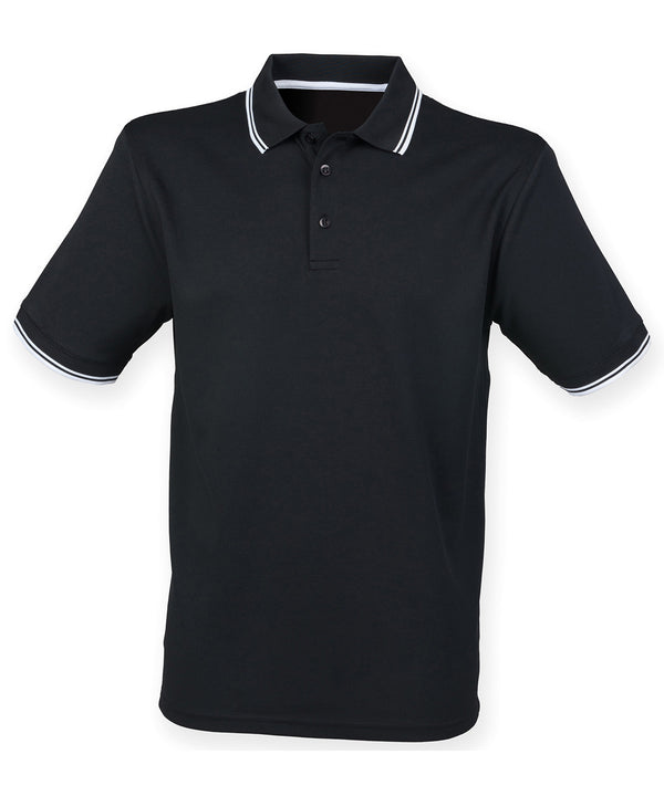 Henbury HB482 Double tipped Coolplus® polo shirt