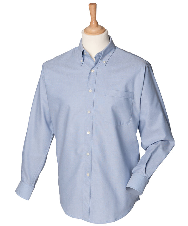Henbury HB510 Long sleeve classic Oxford shirt