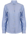 Henbury HB513 Women's modern long sleeve Oxford shirt