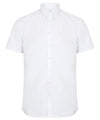 Henbury HB517 Modern short sleeve Oxford shirt