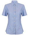 Henbury HB518 Women's modern short sleeve Oxford shirt