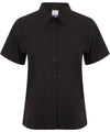 Henbury HB596 Women's wicking antibacterial short sleeve shirt