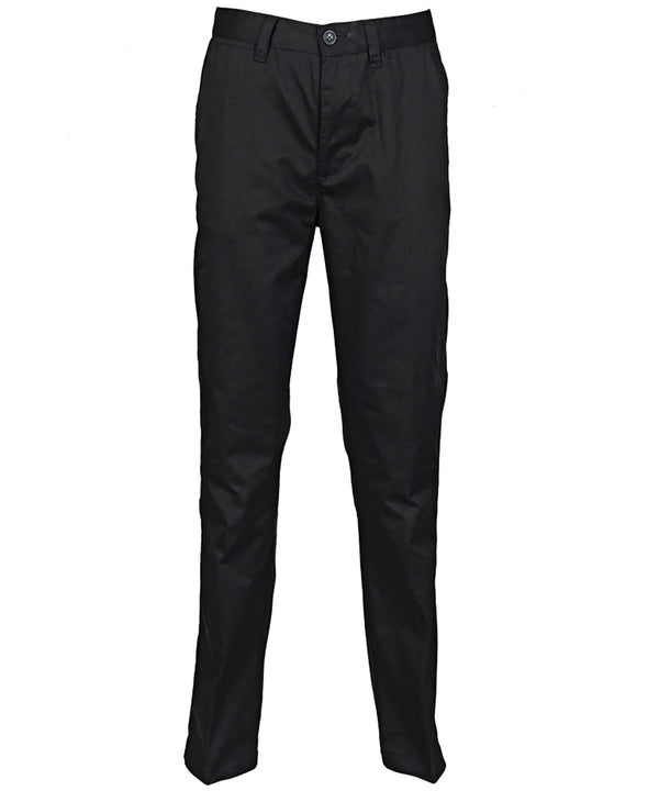 Henbury HB641 Women's 65/35 flat fronted chino trousers