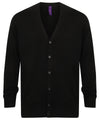 Henbury HB722 V-button cardigan