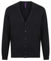 Henbury HB722 V-button cardigan