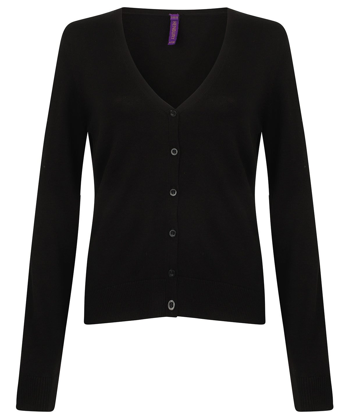 Henbury HB726 Women's v-neck cardigan