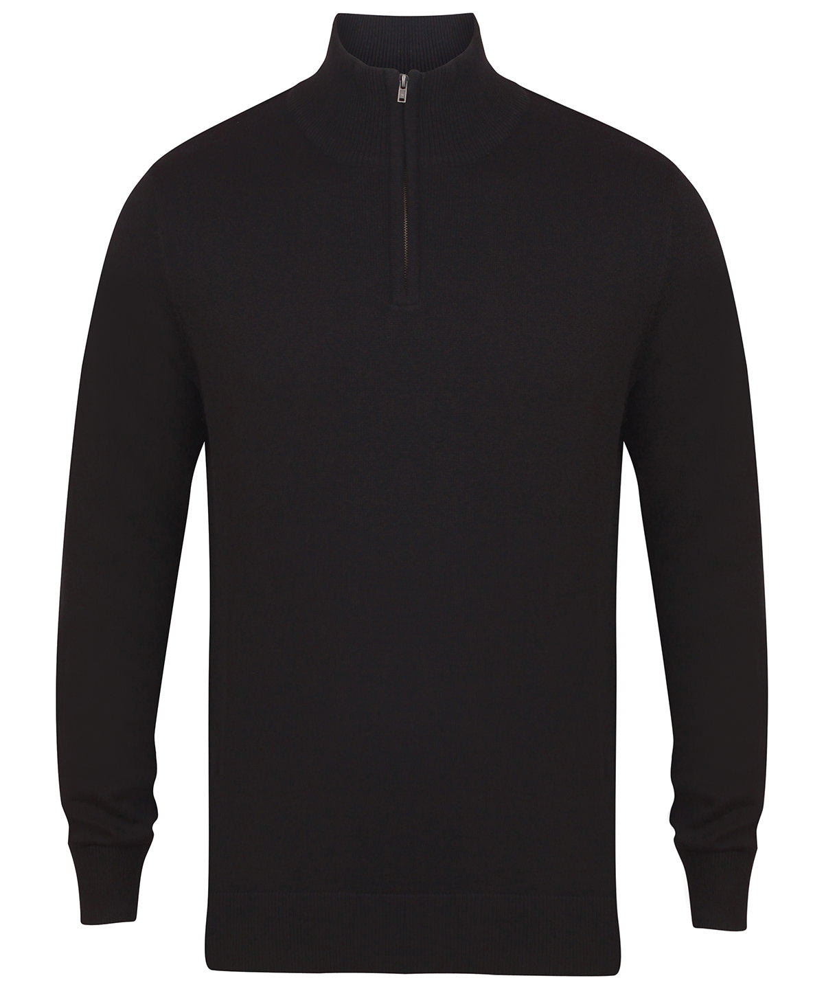 Henbury HB729 ¼ zip jumper