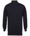 Henbury HB729 ¼ zip jumper