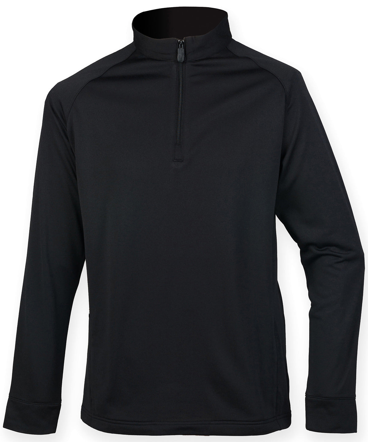 Henbury HB862 ¼ zip top with wicking finish