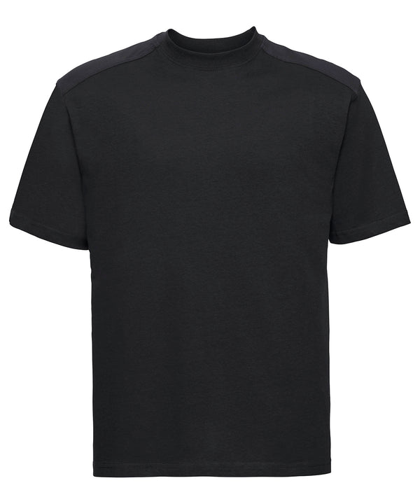 Russell J010M Workwear t-shirt — Black