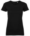 Russell J108F Women's pure organic tee — Black