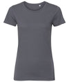 Russell J108F Women's pure organic tee — Convoy Grey