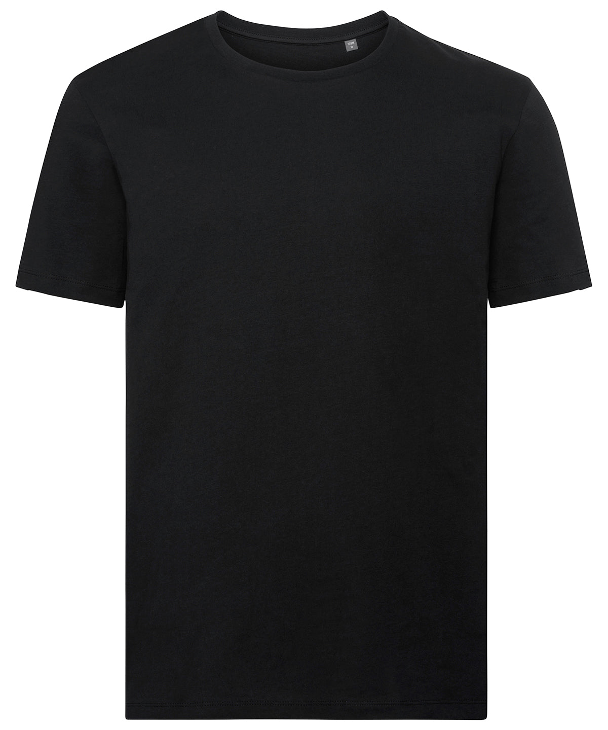 Russell J108M Pure organic tee — Black