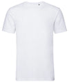 Russell J108M Pure organic tee — White
