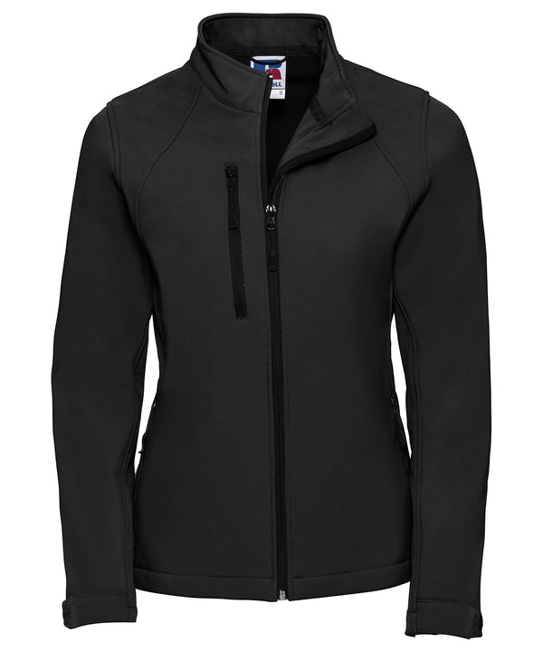 Russell J140F Women's softshell jacket — Black