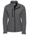 Russell J140F Women's softshell jacket — Titanium