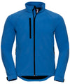 Russell J140M Softshell jacket — Azure Blue