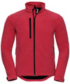 Russell J140M Softshell jacket — Classic Red