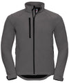 Russell J140M Softshell jacket — Titanium