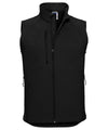 Russell J141M Softshell gilet — Black